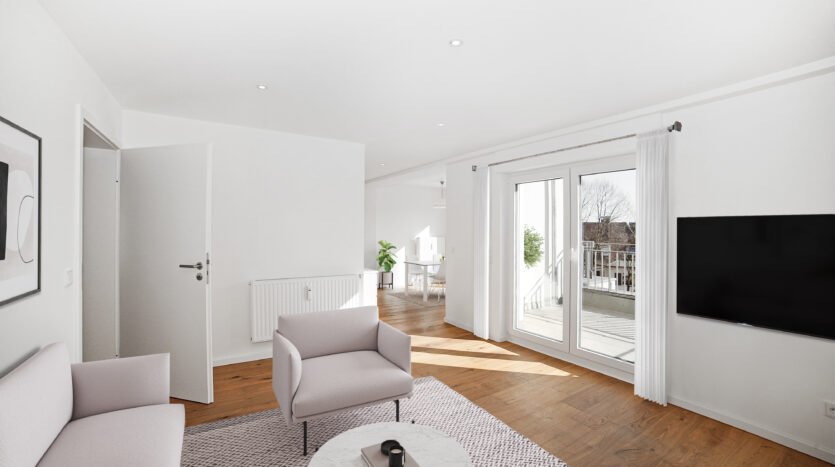 Moderne Wohnung mit 3 Terrassen