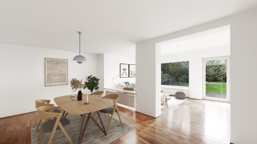 Familienidylle mit traumhaftem Garten