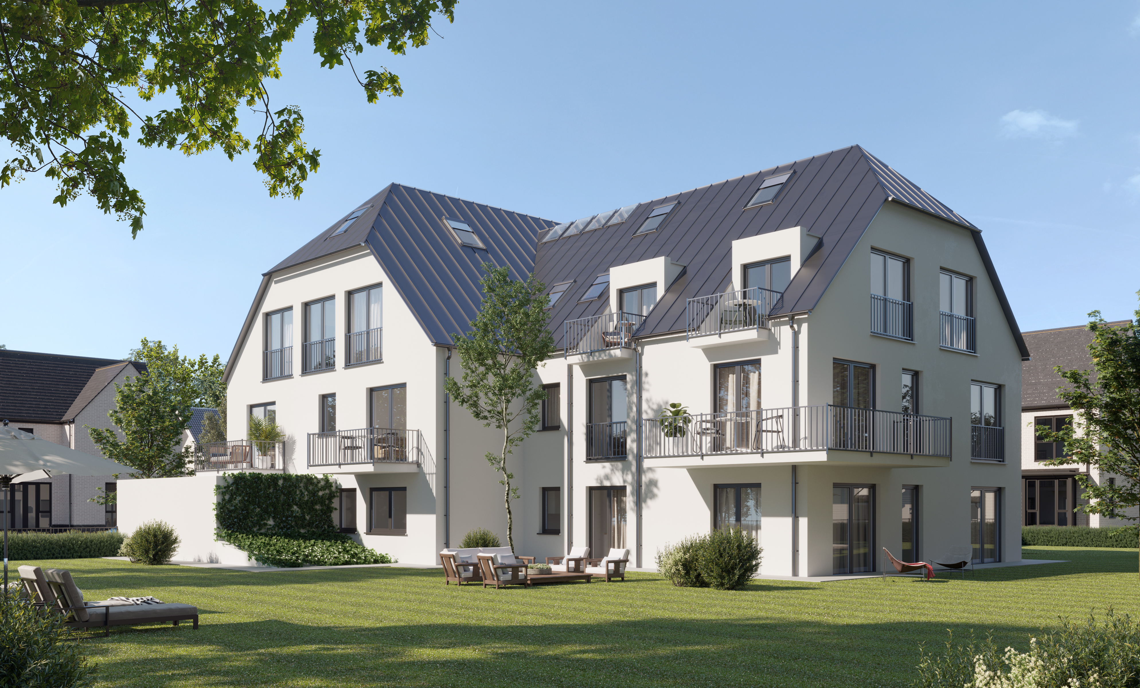 Sonnige, großzügige 3-Zimmer-Gartenwohnung mit Südausrichting in Bestlage von Obermenzing