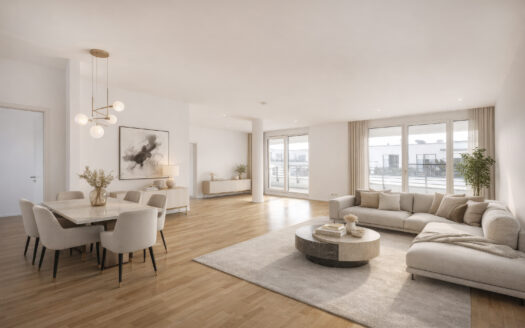 Citynahes Wohnen mit Ruhe und Komfort. Stilvolle 4,5-Zimmer-Wohnung mit Loft-Charakter und Südterrasse in zentraler Lage von Pasing