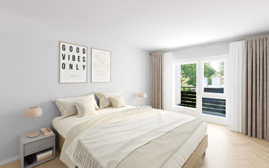 Lichtdurchflutete Dachterrassenwohnung mit viel Potenzial im traumhaften Nymphenburg